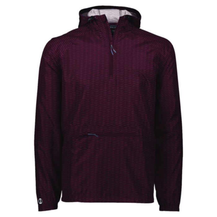Men's Range Hooded Packable Quarter-Zip Jacket Thumbnail