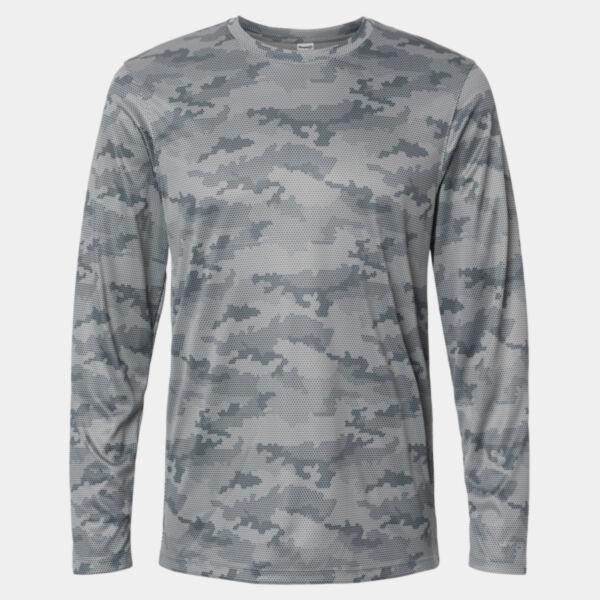 Unisex Pompano Performance Camo Long Sleeve T-Shirt Thumbnail