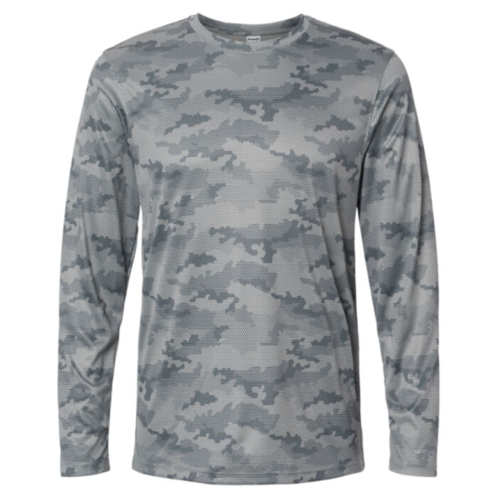 Unisex Pompano Performance Camo Long Sleeve T-Shirt Thumbnail