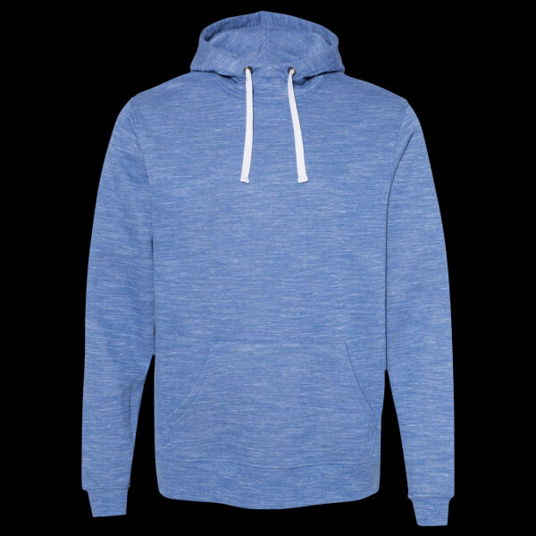 Adult Melange Fleece Pullover Hooded Sweatshirt Thumbnail