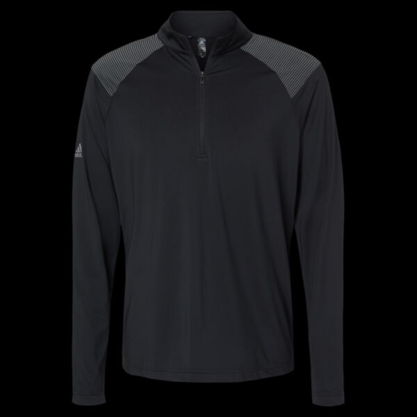 Men's Ultimate365 Lightweight Shoulder Stripe Quarter-Zip Pullover Thumbnail