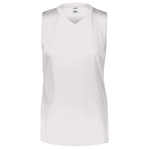 Girls Sleeveless Wicking Attain Jersey Thumbnail
