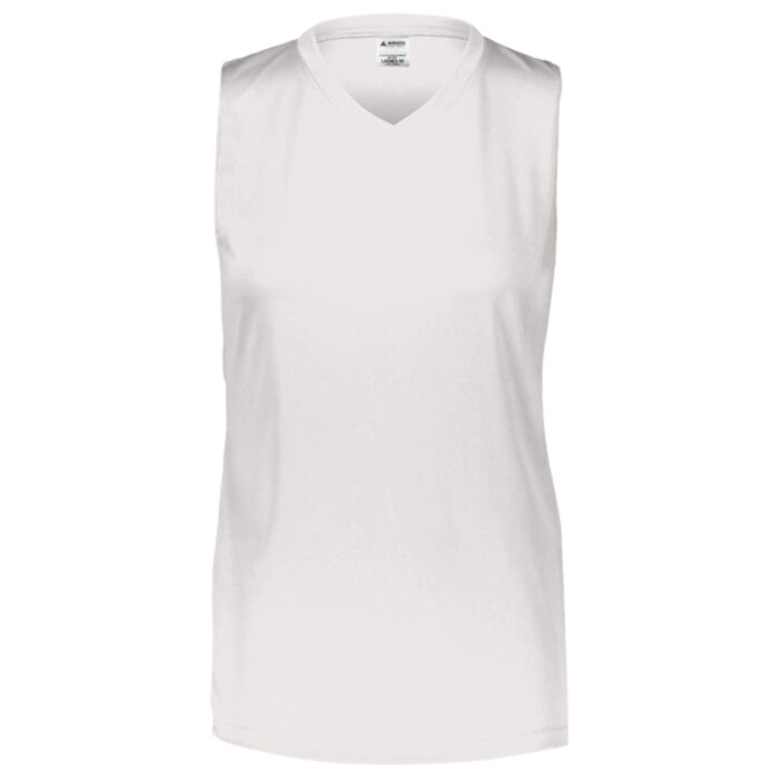 Girls Sleeveless Wicking Attain Jersey Thumbnail