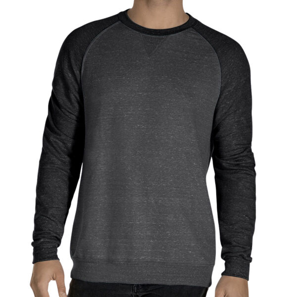 Adult Snow Heather French Terry Crewneck Sweatshirt Thumbnail