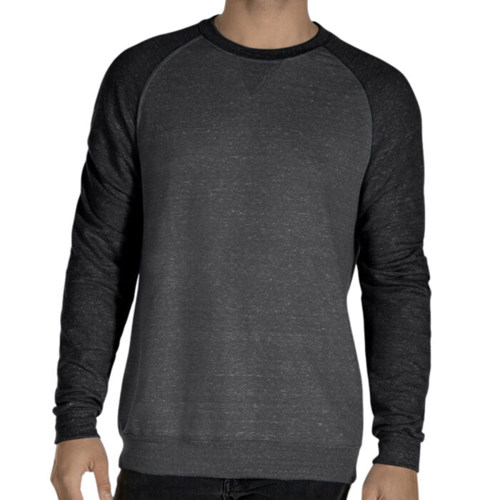 Adult Snow Heather French Terry Crewneck Sweatshirt Thumbnail