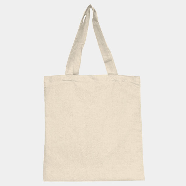 Cotton Canvas Tote Bag With Self Fabric Handles Thumbnail