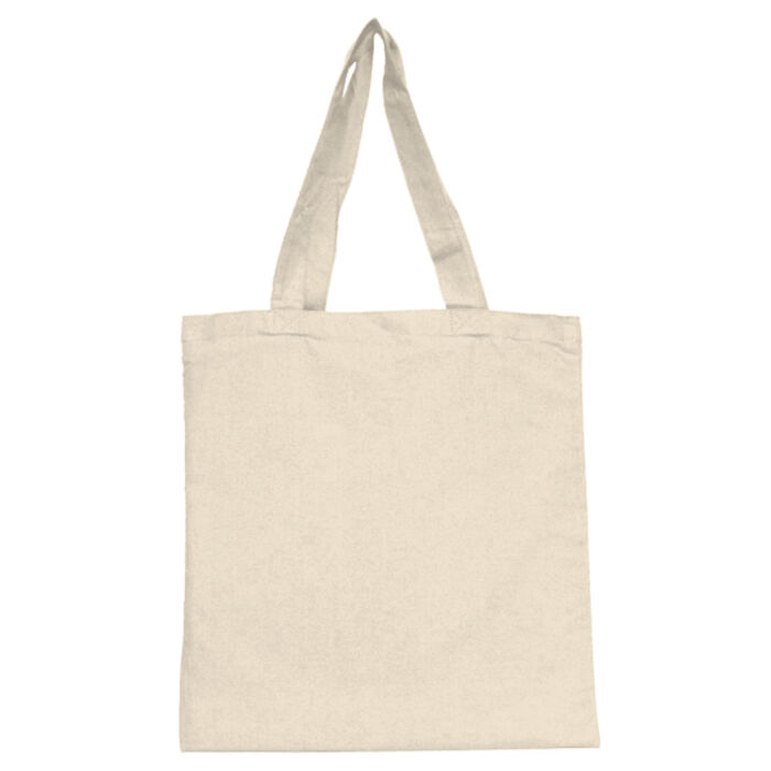 Cotton Canvas Tote Bag With Self Fabric Handles Thumbnail