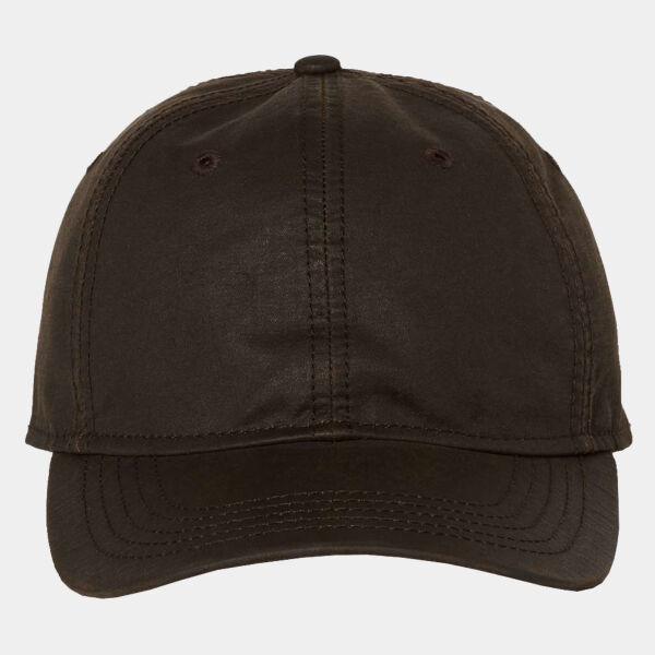 Landmark Unstructured Low-Profile Waxy Canvas Hat Thumbnail