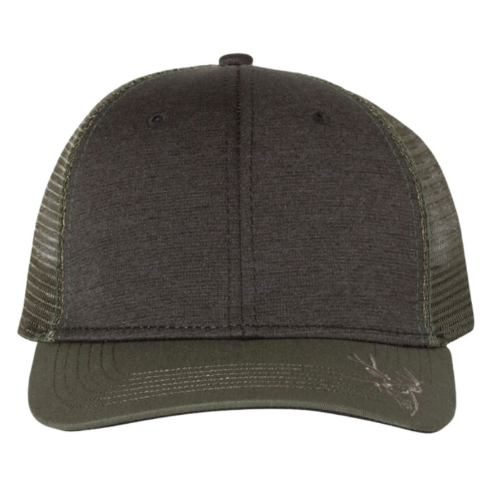 Structured Mid Profile Heather Trucker Hat Thumbnail