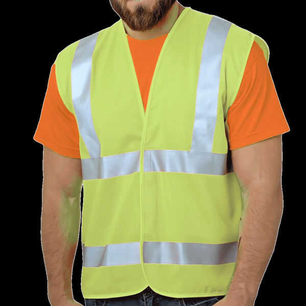 Unisex USA Made Class 2 ANSI High Vis Economy Safety Vest Thumbnail