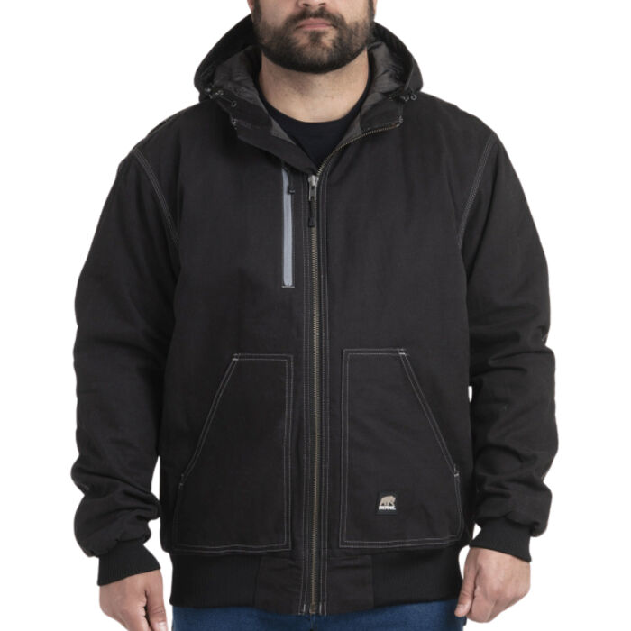 Men's Modern Hooded Jacket Thumbnail