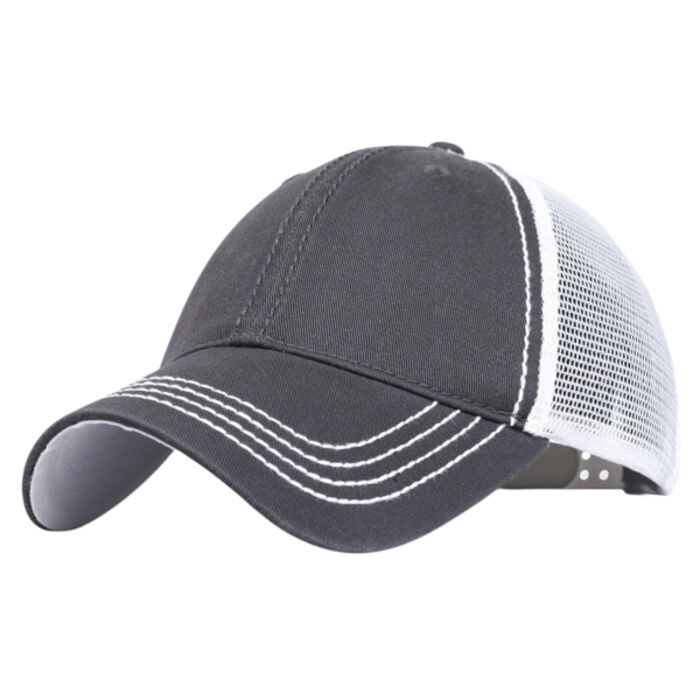 Garment Washed Cotton Mesh Back Hat Thumbnail