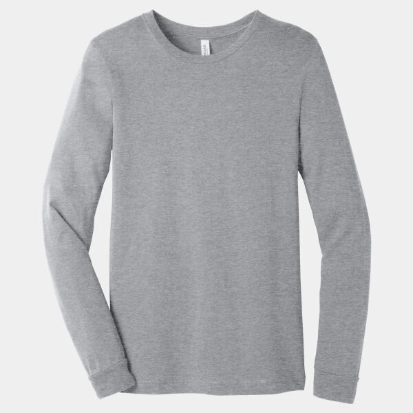 Unisex Heather CVC Long Sleeve Tee Thumbnail