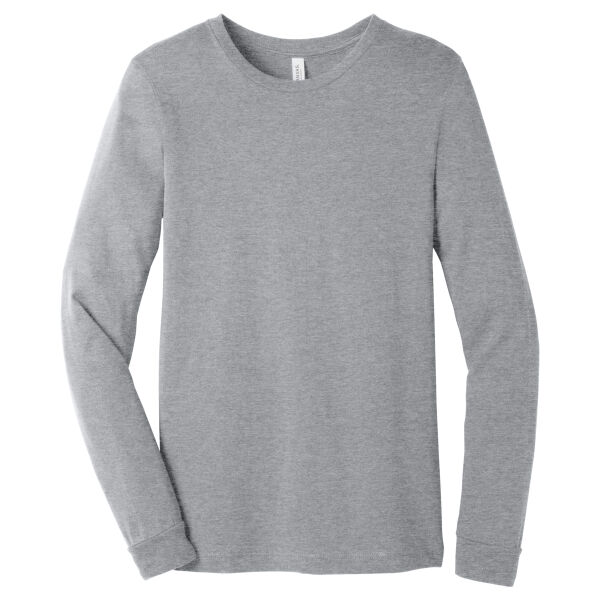 Unisex Heather CVC Long Sleeve Tee Thumbnail