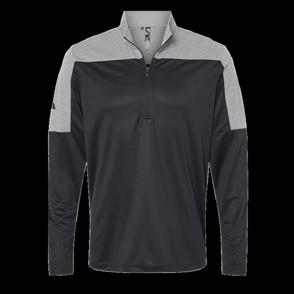Men's Ultimate365 Lightweight Colorblocked Quarter-Zip Pullover Thumbnail