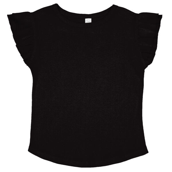 Toddler Flutter Sleeve T-Shirt Thumbnail