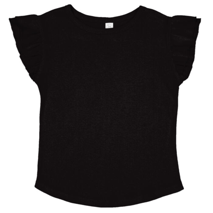 Toddler Flutter Sleeve T-Shirt Thumbnail