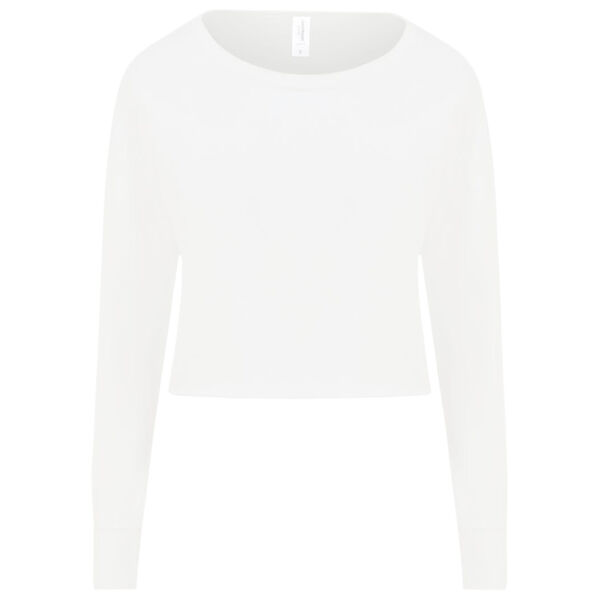 Ladies' Cropped Pullover Sweatshirt Thumbnail