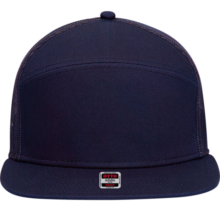 OTTO CAP® "OTTO SNAP" 7 Panel Pro Style Mesh Back Trucker Snapback Hat Thumbnail