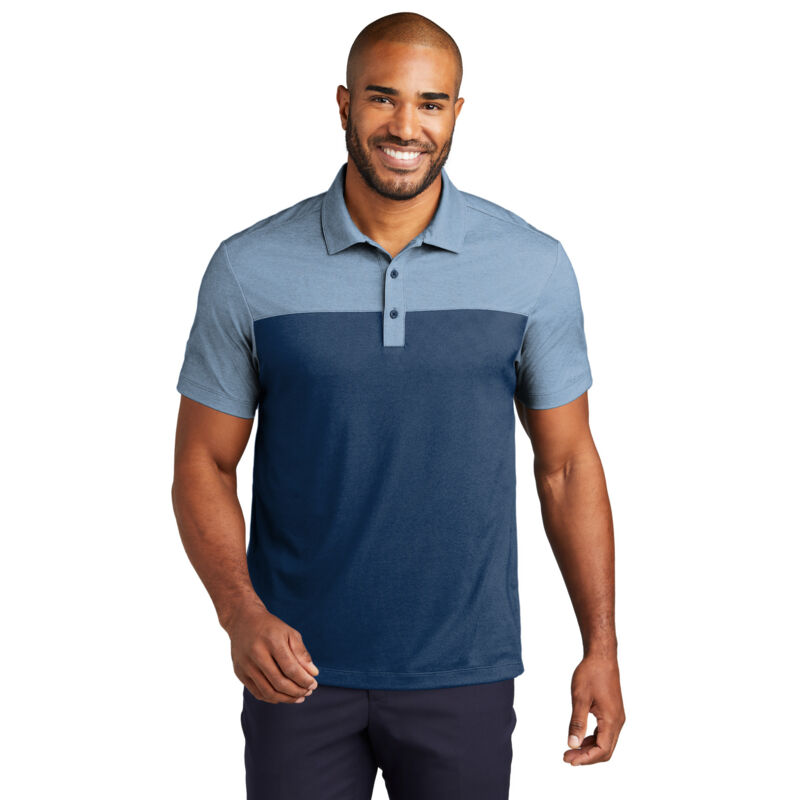 Fine Pique Blend Blocked Polo Thumbnail
