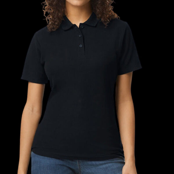 Ladies' Softstyle Double Pique Polo Thumbnail