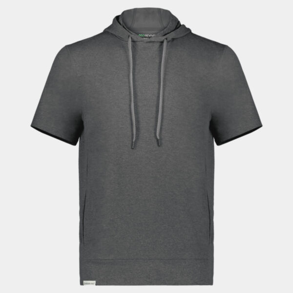 Youth Eco Revive™ Ventura Soft Knit Short Sleeve Hooded Sweatshirt Thumbnail