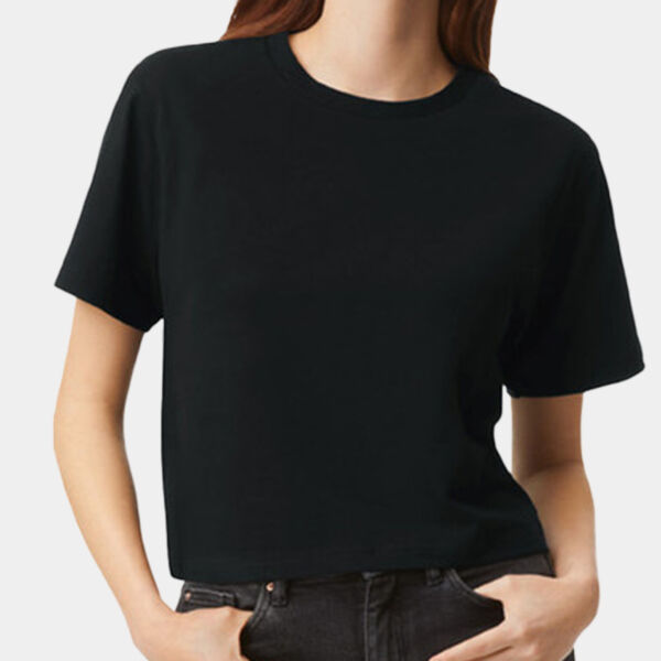 Fine Jersey Women's Boxy Short Sleeve T-Shirt Thumbnail