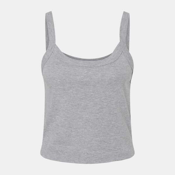 Ladies' Micro Ribbed Scoop Tank Thumbnail