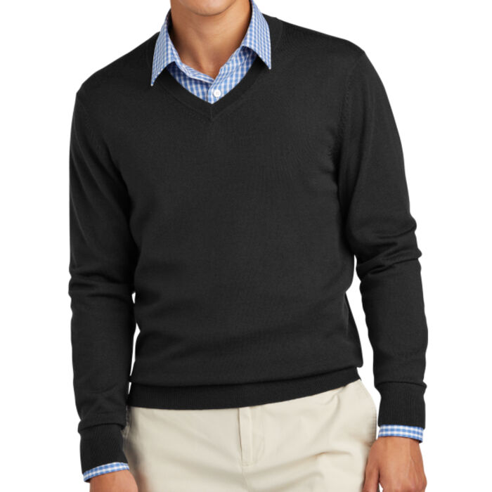 Washable Merino V Neck Sweater Thumbnail