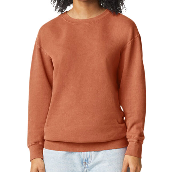 Unisex Lightweight Cotton Crewneck Sweatshirt Thumbnail