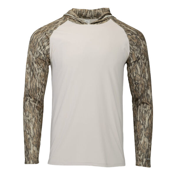 Men's Biloxi Performance Colorblocked Hooded Long Sleeve T-Shirt Thumbnail