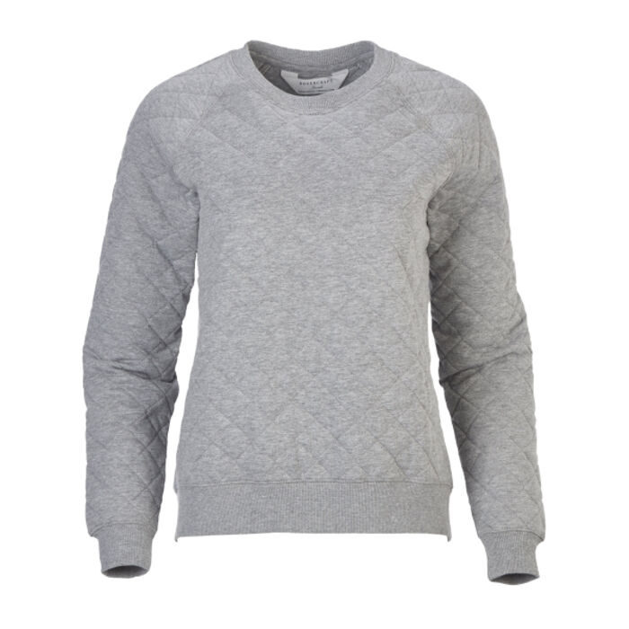 Ladies' Quilted Jersey Sweatshirt Thumbnail