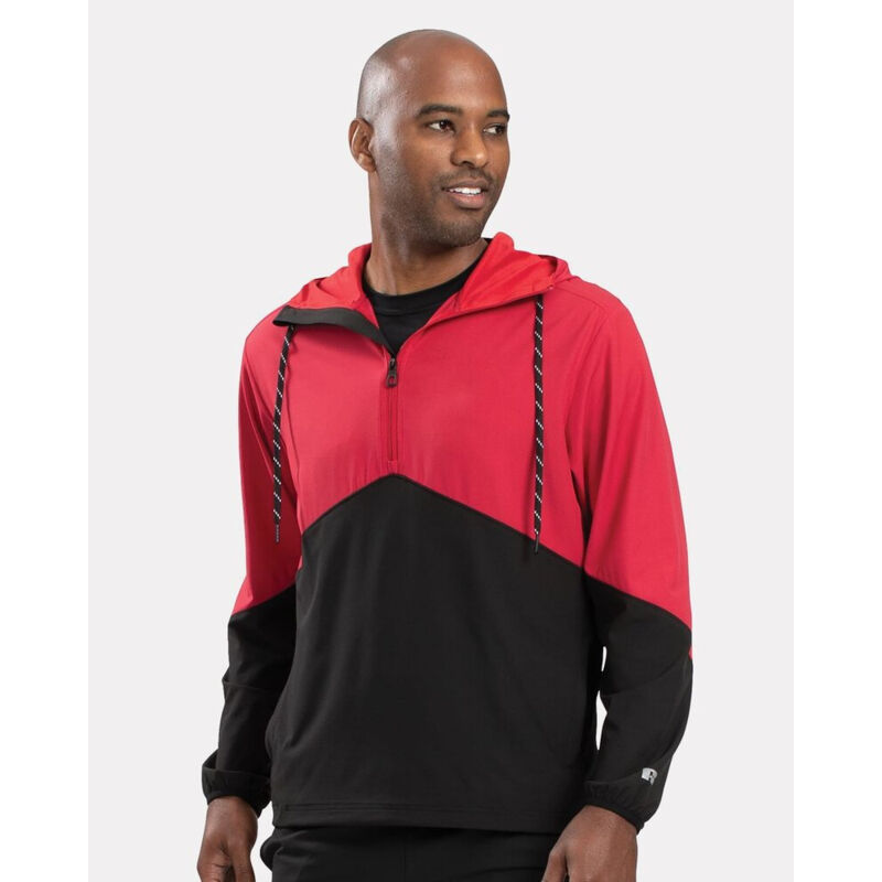 Unisex Legend Hooded Quarter-Zip Pullover Thumbnail