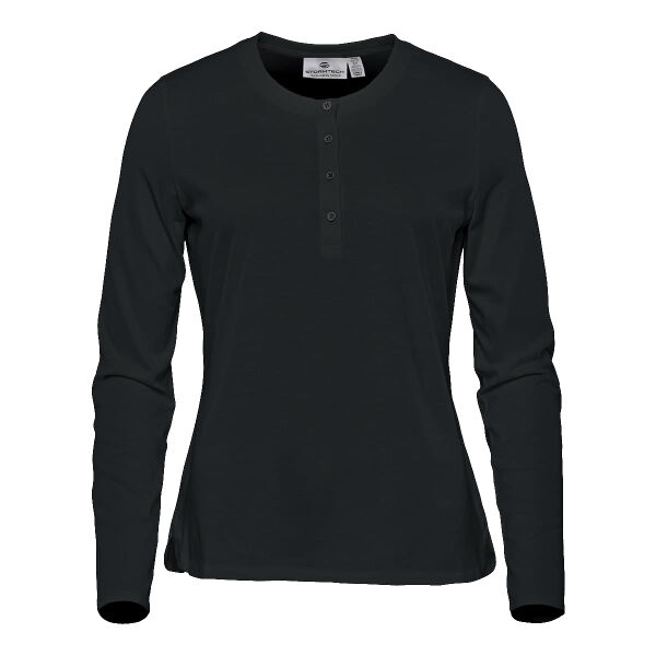 WOMEN'S TORCELLO LONG SLEEVE HENLEY Thumbnail