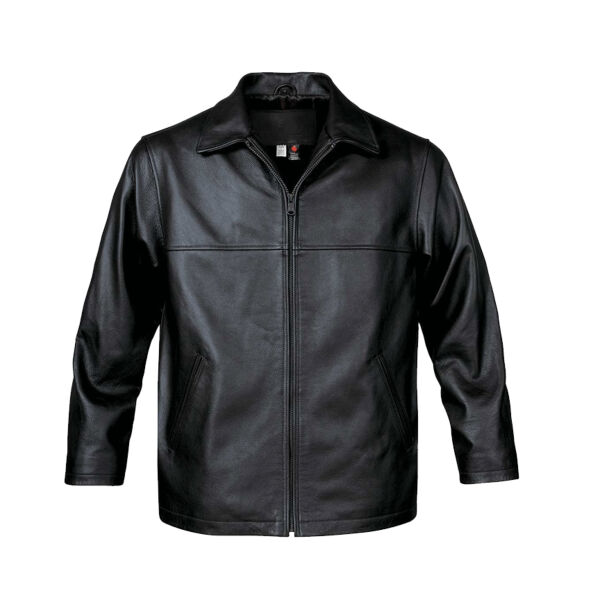 MEN'S CLASSIC LEATHER JACKET Thumbnail