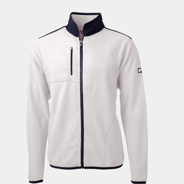 Cutter & Buck Cascade Eco Sherpa Mens Big & Tall Fleece Jacket Thumbnail