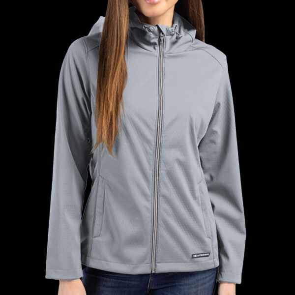 Cutter & Buck Evoke Eco Softshell Recycled Full Zip Womens Jacket Thumbnail