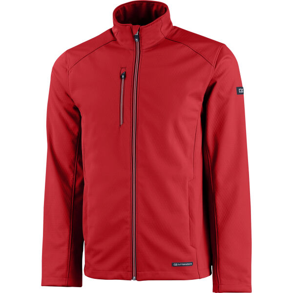 Cutter & Buck Evoke Eco Softshell Recycled Full Zip Mens Jacket Thumbnail