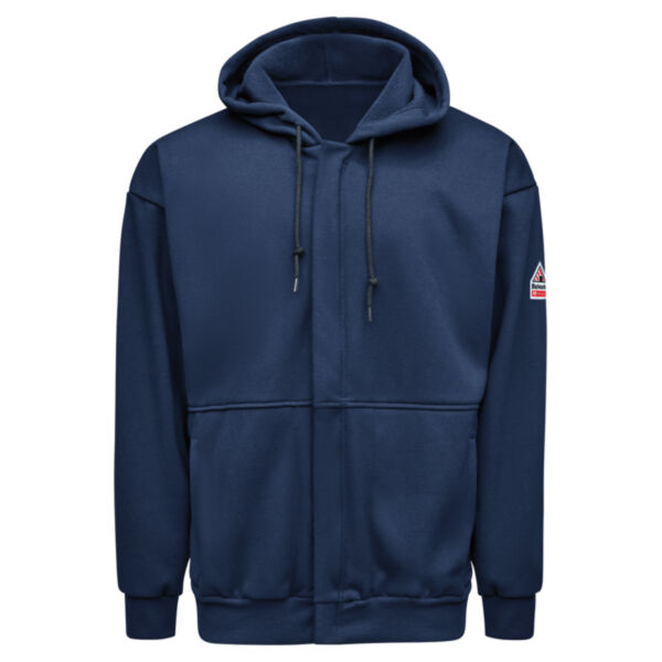 Men's Tall Full-Zip Fleece Hooded Sweatshirt Thumbnail