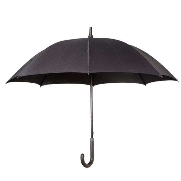 Executive Umbrella With Curved Faux Leather Handle Thumbnail