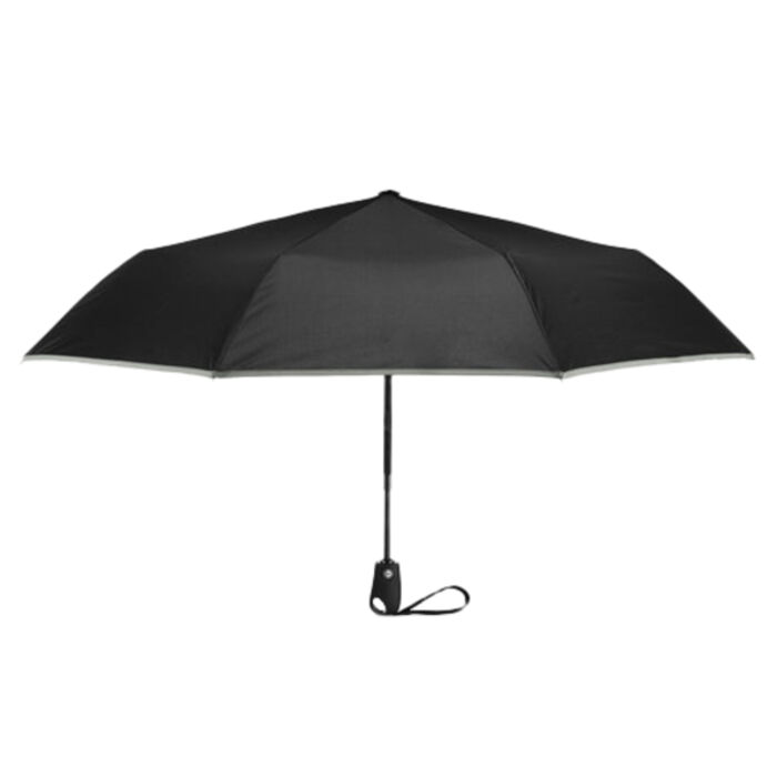 Auto-Open Umbrella With Reflective Trim Thumbnail