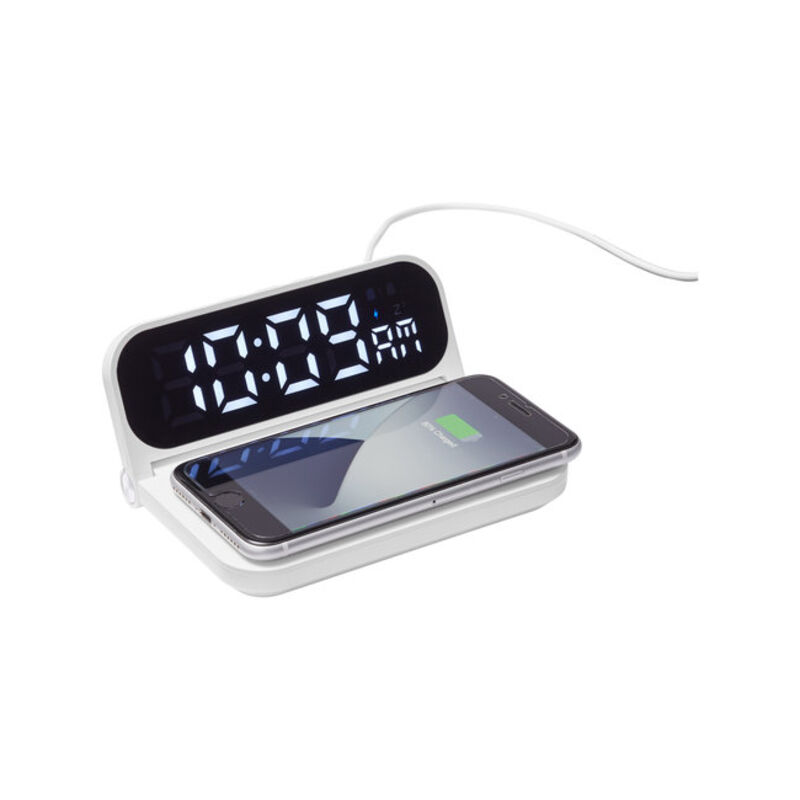 Foldable Alarm Clock & Wireless Charger Thumbnail