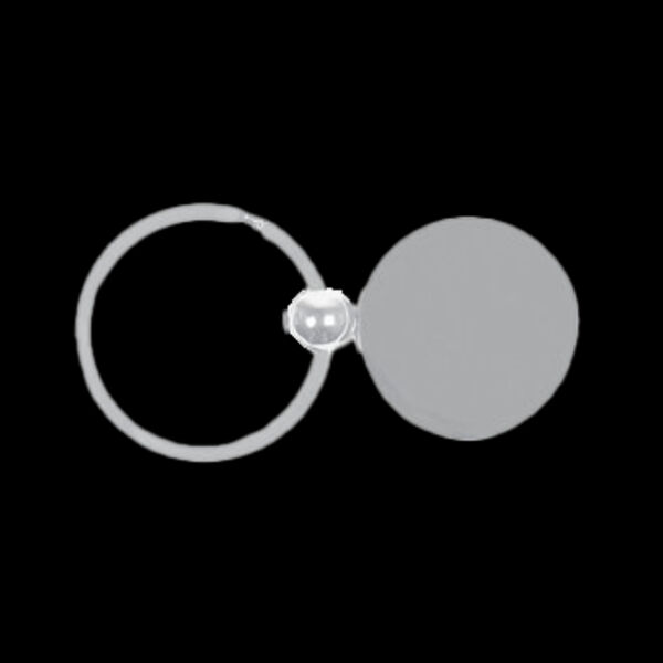 Round Metal Keychain Thumbnail