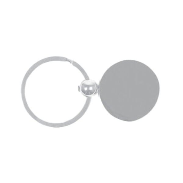 Round Metal Keychain Thumbnail