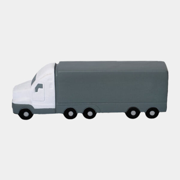Semi-Trailer Truck Shape Stress Ball Thumbnail