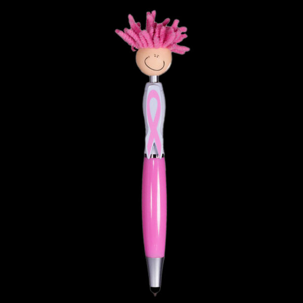 Breast Cancer Awareness Screen Cleaner With Stylus Pen Thumbnail