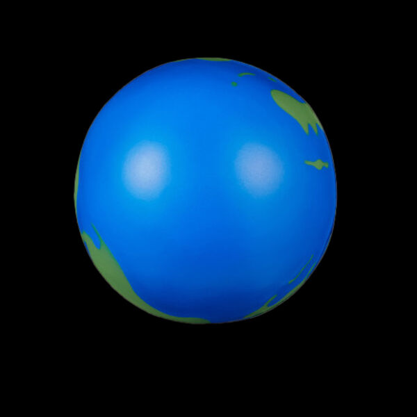 Globe Earth Super Squish Stress Ball Sensory Toy Thumbnail