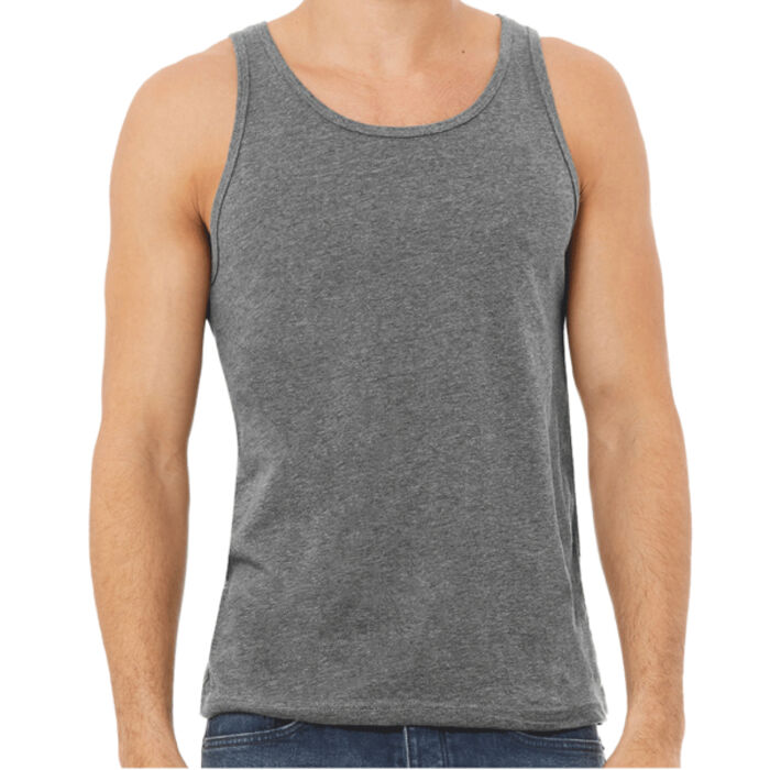 Unisex Heather CVC Tank Thumbnail