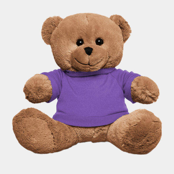 8.5" Plush Bear With T-Shirt Thumbnail