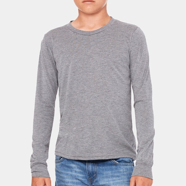 Youth Triblend Long-Sleeve T-Shirt Thumbnail